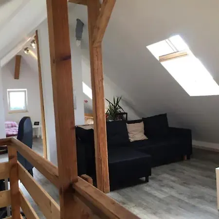 Modernes 65qm Dachstudio Im Alten - Perfekt Fuer Wandern Bikes Feiern * Erkenbrechtsweiler